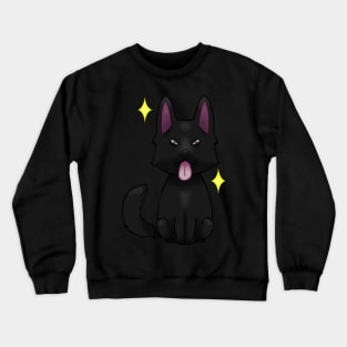 Black German Shepherd Crewneck Sweatshirt